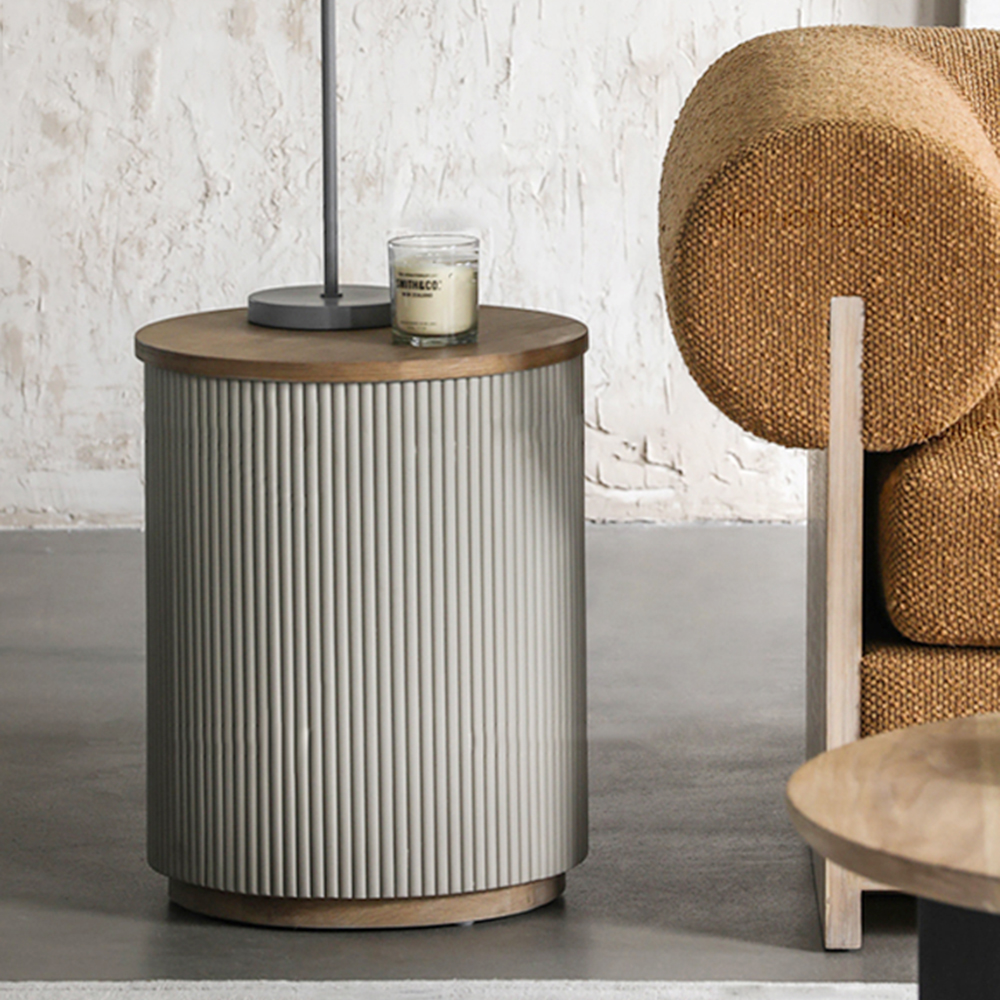 Circular Coffee Table for Compact Space