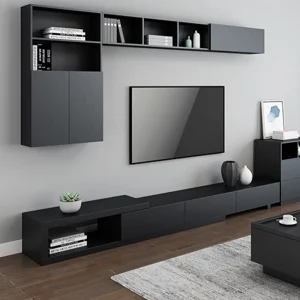 Floating Wooden Wall Cabinets