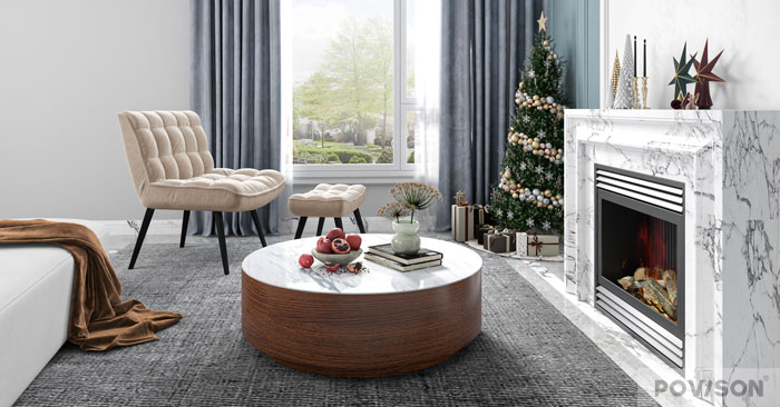 Christmas Decor Idea for Resting Room