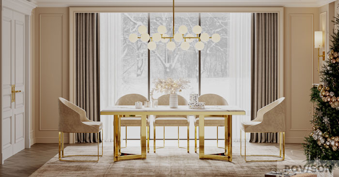 Christmas Decor Ideas for Dining Room