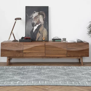 Farmhouse Solid Wood TV Stand