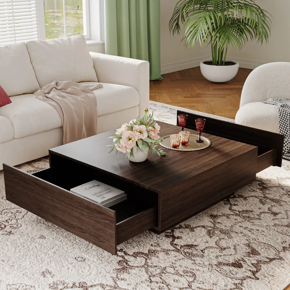 Concise Square Coffee Table