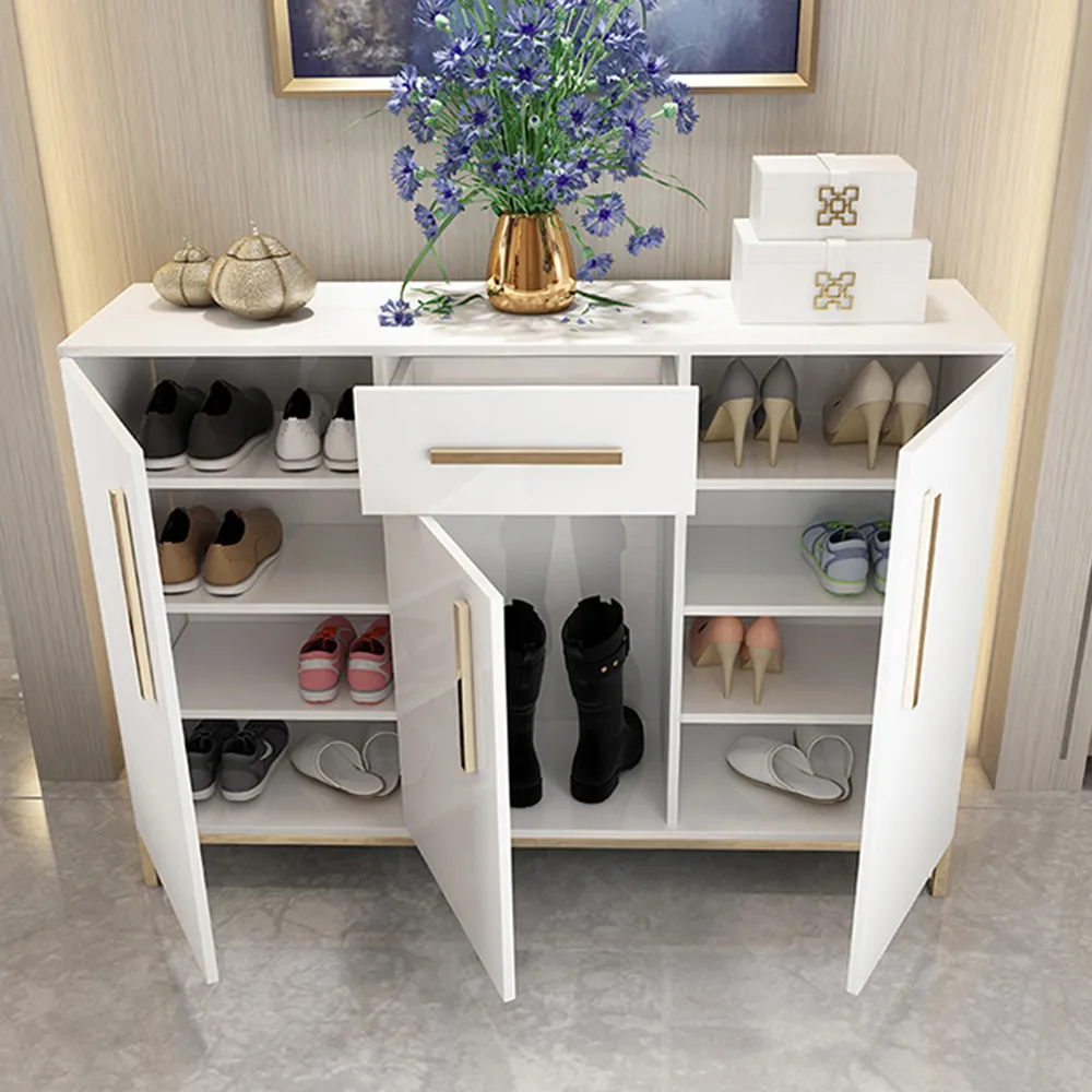 White Cabinet with Large Capacity