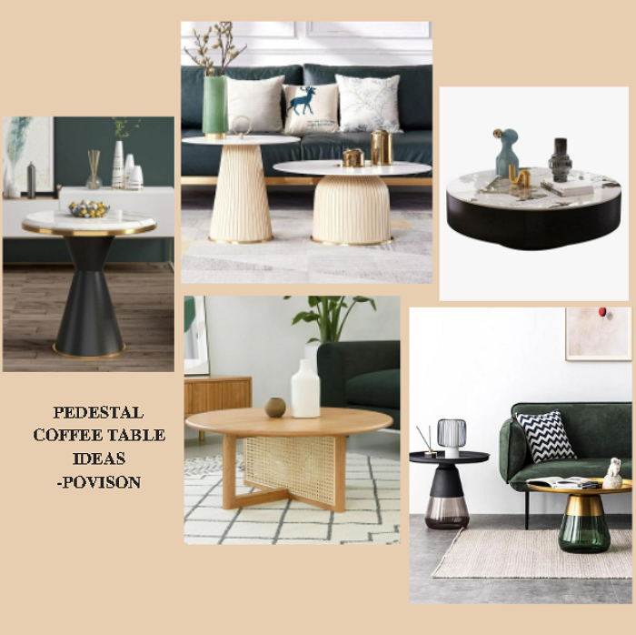 Pedestal Coffee Tables for Every Budget