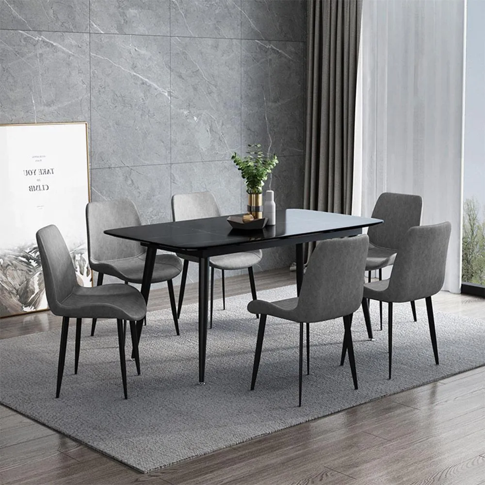 Grey Dining Room Walls