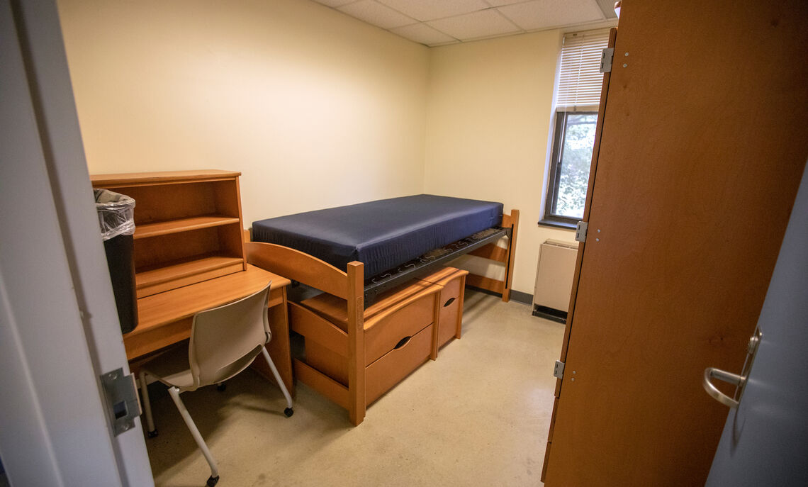 Single Dorm Room Layout