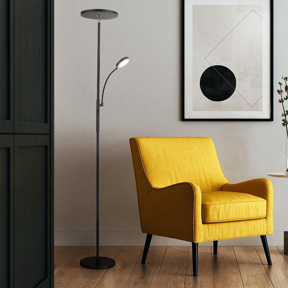 Off-campus Apartment Floor Lamp for Accent Chair