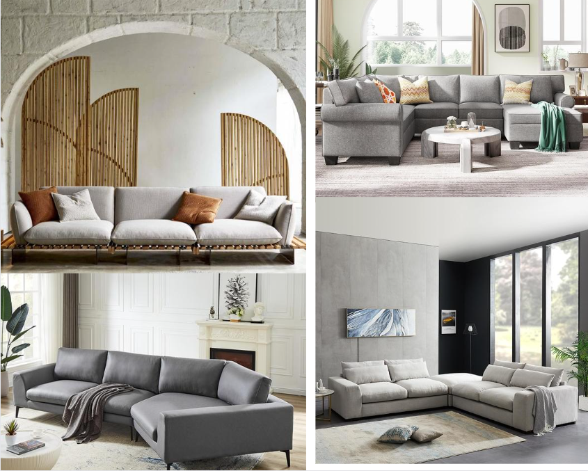 Different Types of Gray Couch