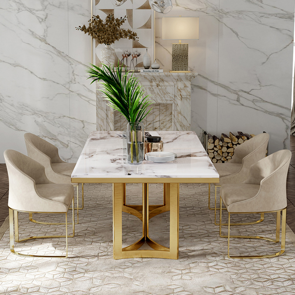 Style Marble Dining Table