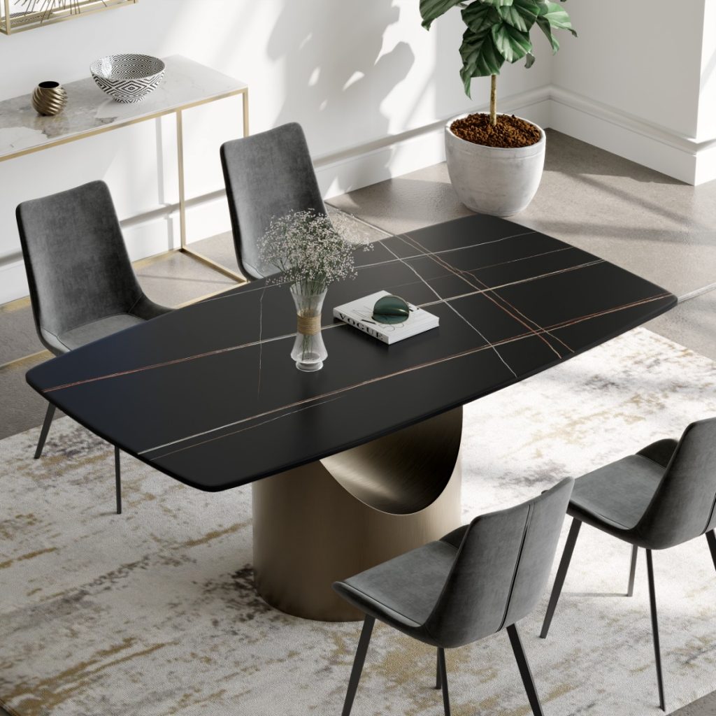 The Best 7 Modern Black Dining Table Ideas for 2023 POVISON
