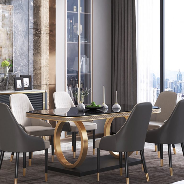 The Best 7 Modern Black Dining Table Ideas for 2023 POVISON