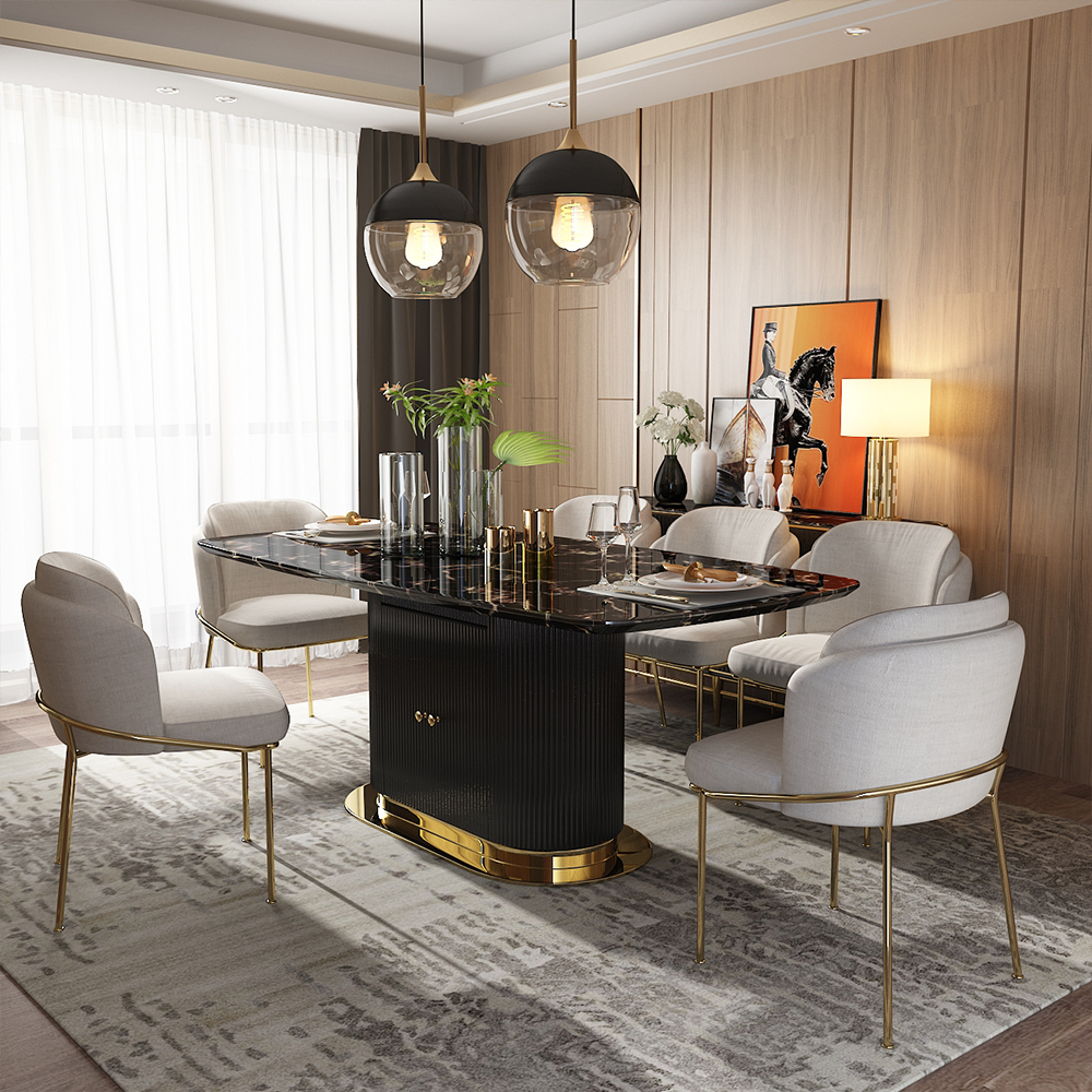 The Best 7 Modern Black Dining Table Ideas for 2023 POVISON