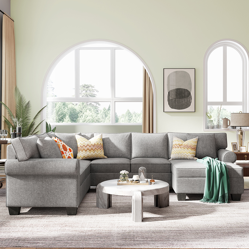 Deep Seated Couch for Living Room