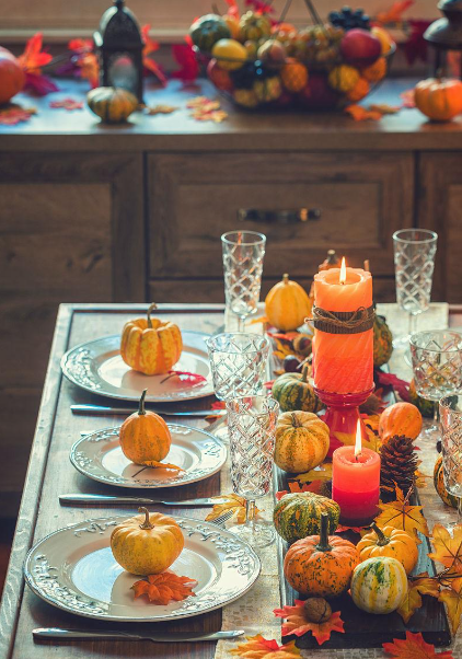 Use Candles Pairing with Dinnerware