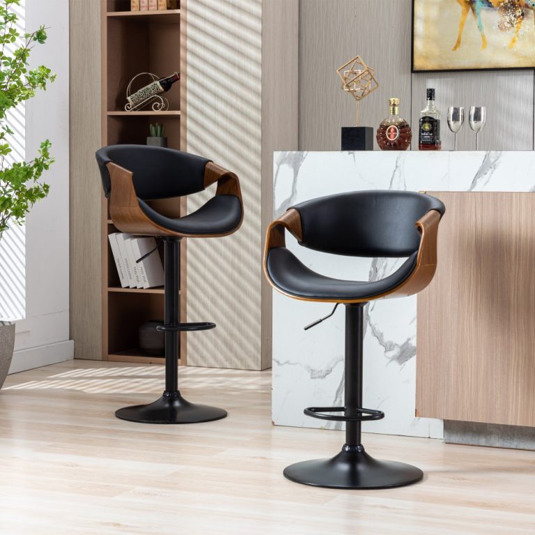Top Rated Swivel Counter Stools with Backs POVISON