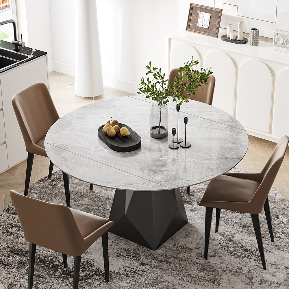 Round Extendable Table