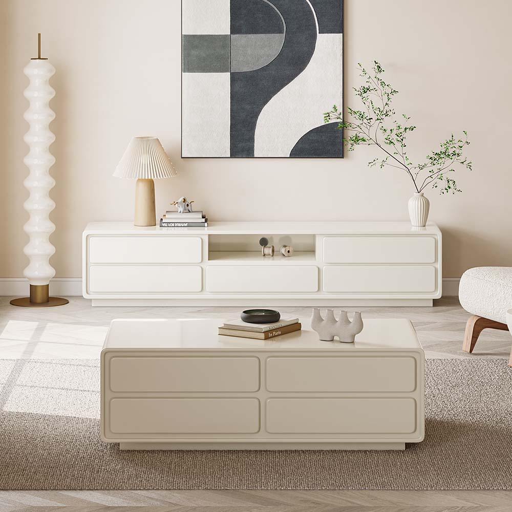 Cream Furniture Creates Warmth