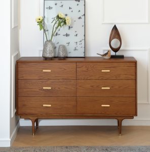 Vintage Cabinet with 6 Drawers