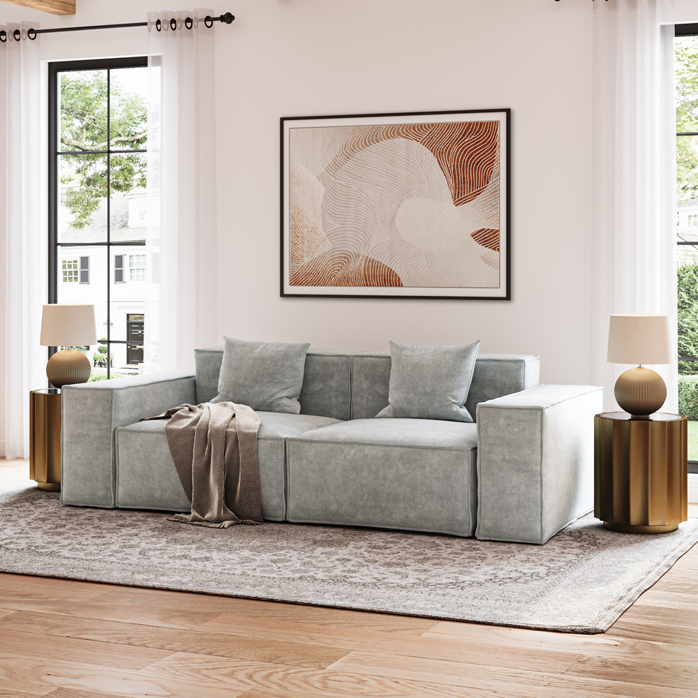 Modern Modular 3 Seater Sofa