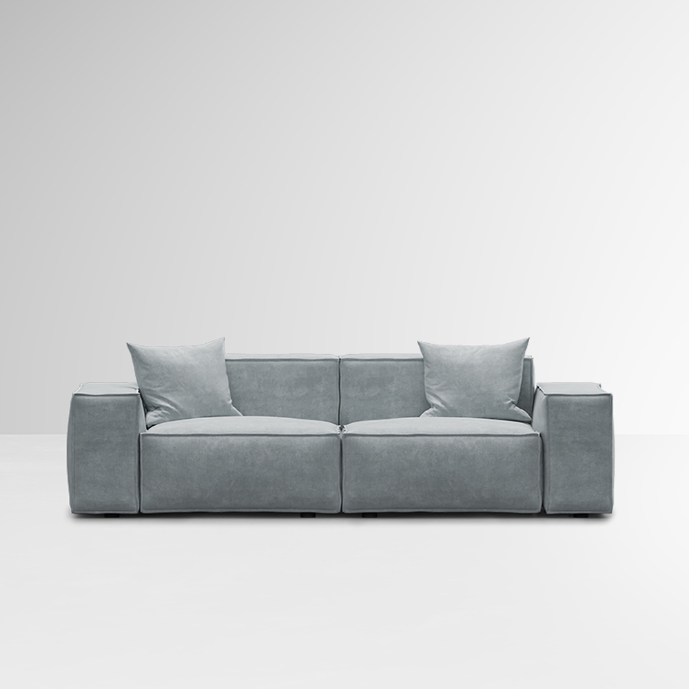 Gray Settee for 2