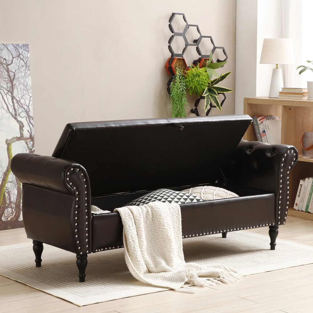 Classic Bench with Rolled Arms