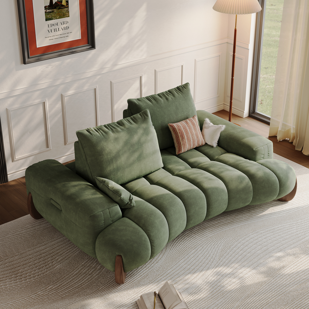 2-3 Seater Modern Deep Sofa with Adjustable Cushions