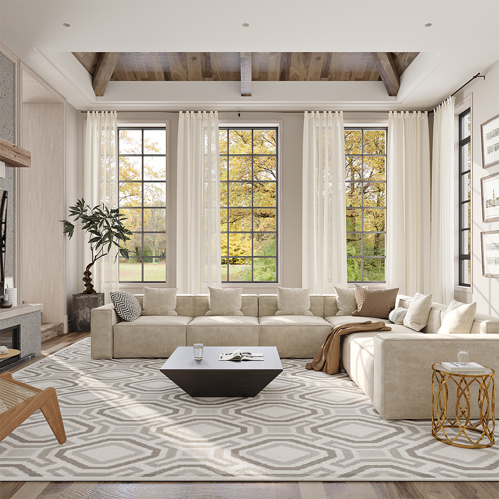 143.30" Modular Sofa