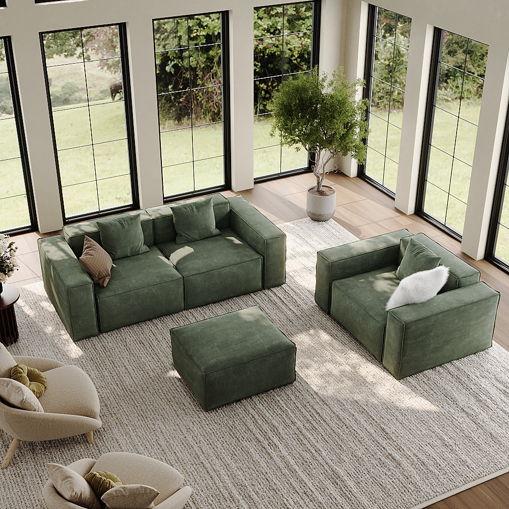 143.30" Modular Sofa