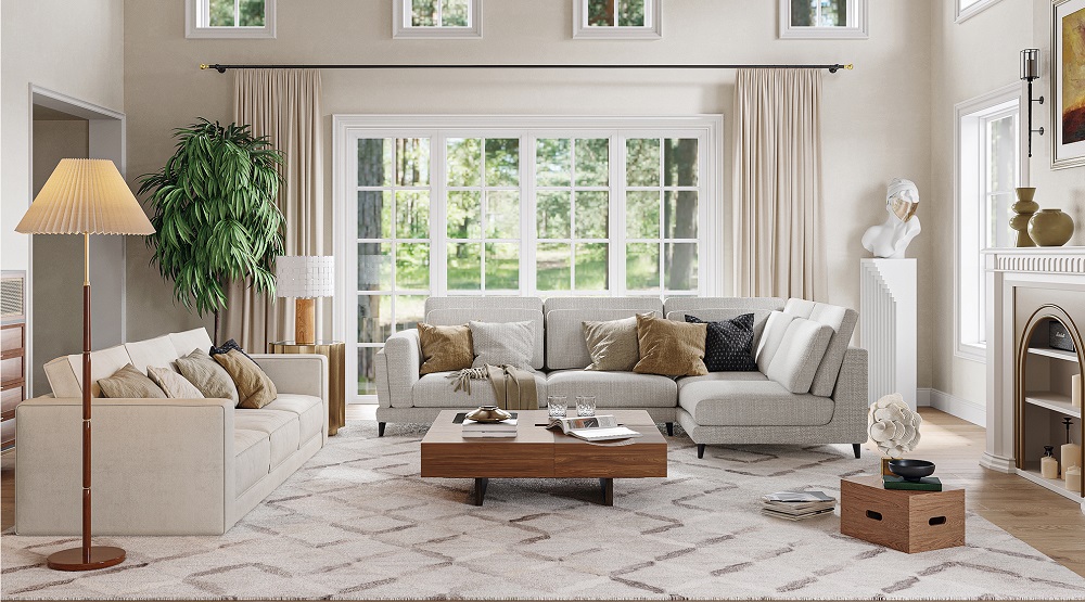 Best Couch with Ottoman