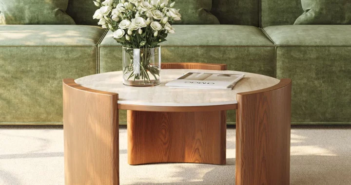 mid century modern coffee table