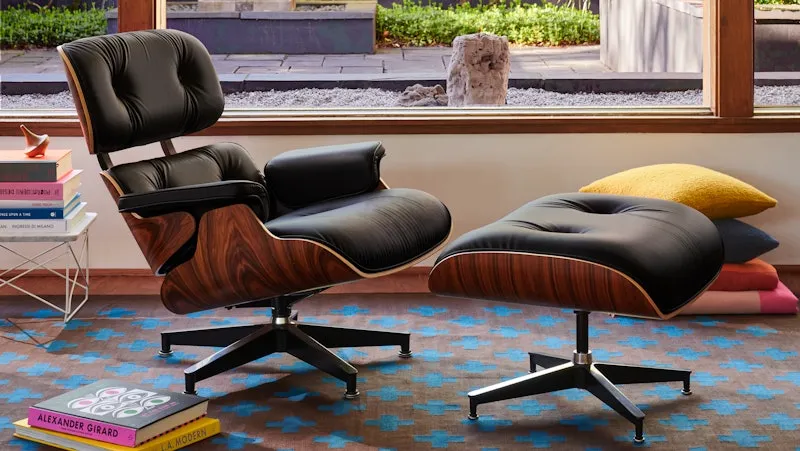 12 Mid Century Modern Furniture Designers Charles & Ray Eames Lounge Chair And Ottoman