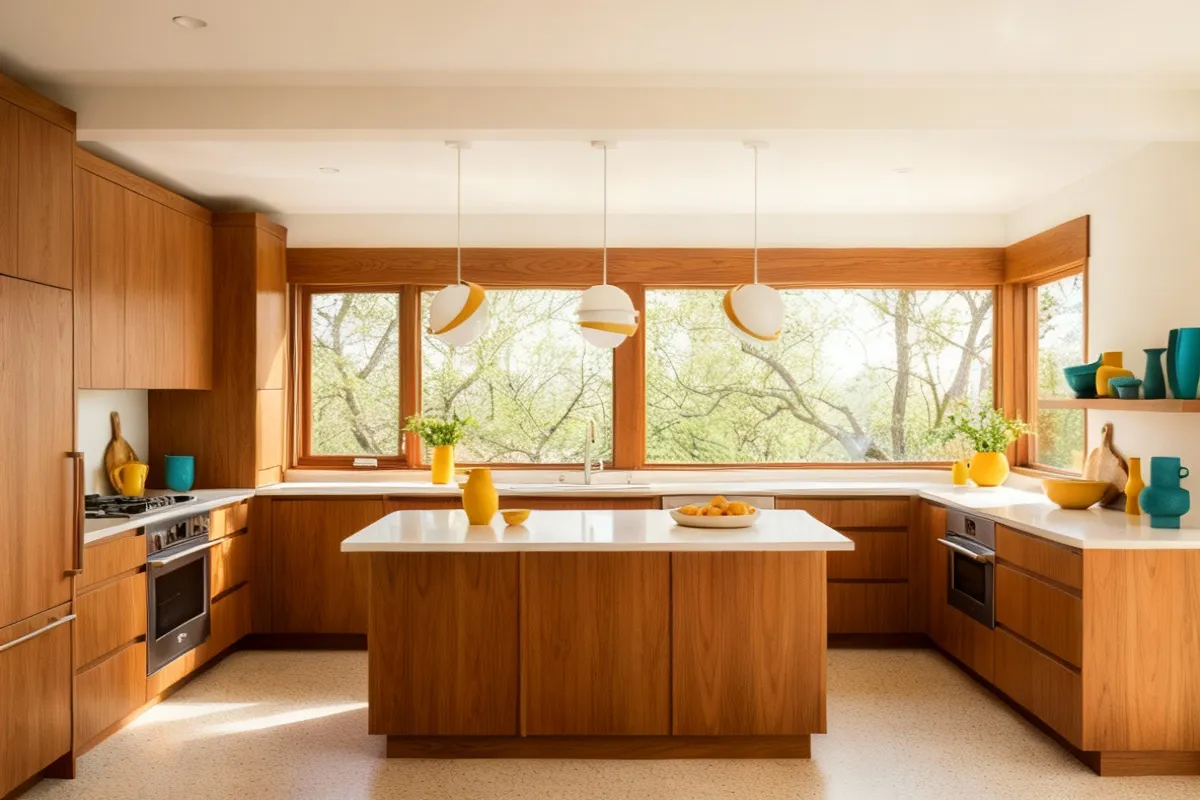 2025 Mid Century Modern Kitchen Design: Inspiring Ideas & Remodel Tips