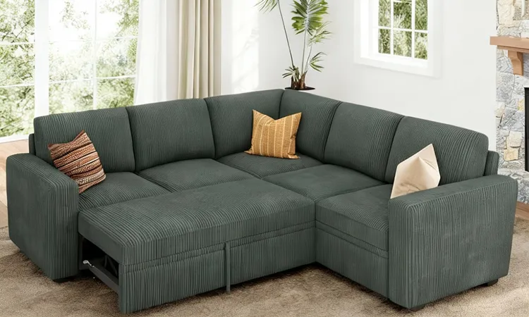 Best Sleeper Sofa HONBAY Sectional Sleeper Sofa