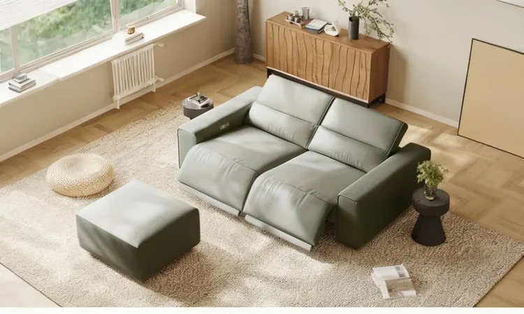 Best Sleeper Sofa POVISON Power Reclining Sleeper Sofa