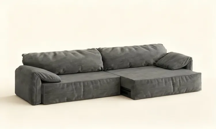 Best Sleeper Sofa POVISON Power Sectional Sleeper Sofa