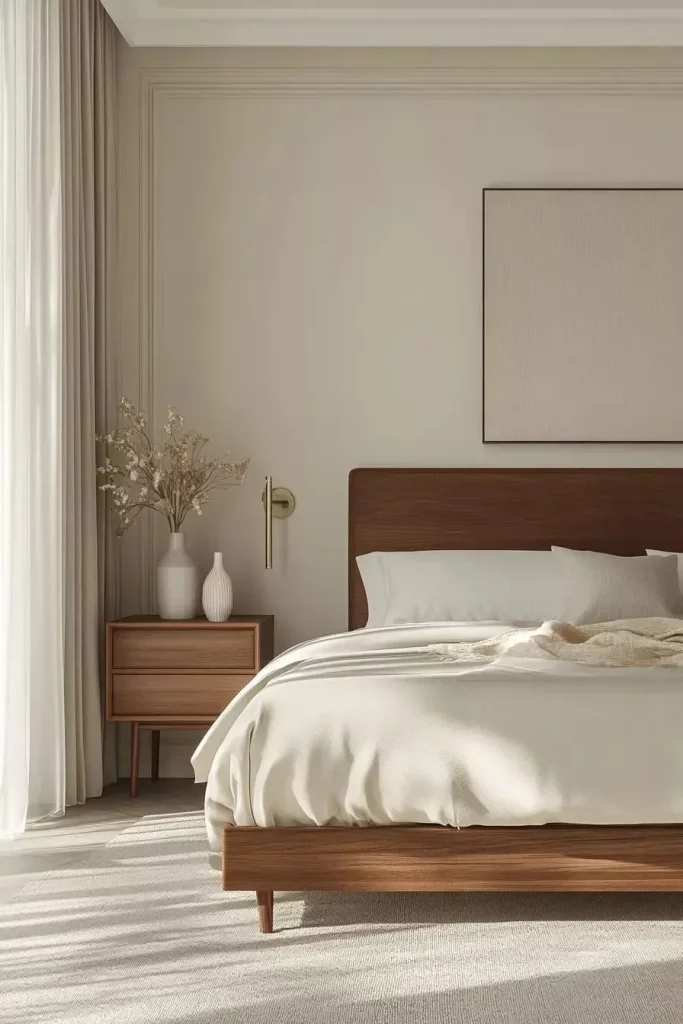 Mid Century Modern Bedroom Design All About A Neutral Palette