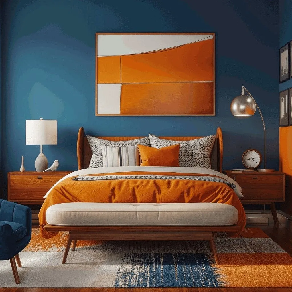 Mid Century Modern Bedroom Design Dresser