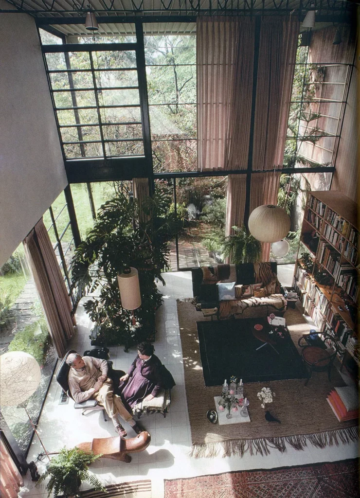 Mid Century Modern Bedroom Design Eames House