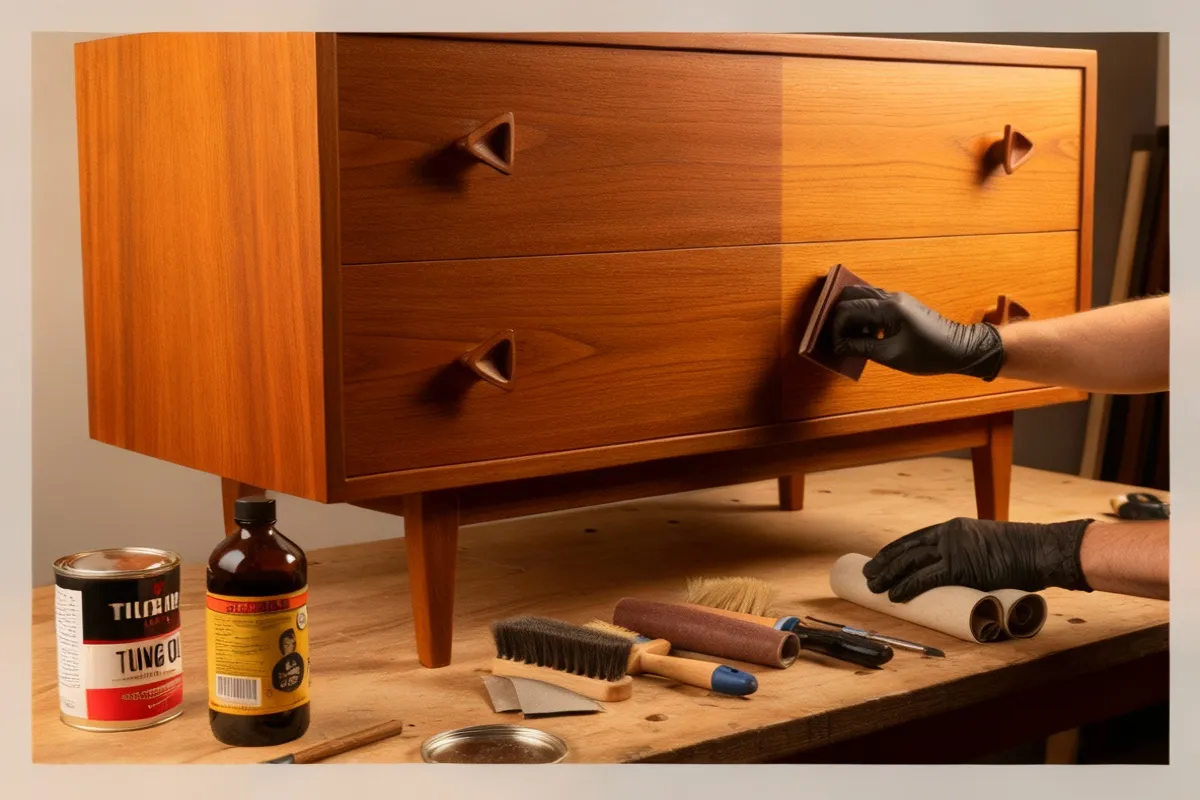 Refinishing Mid Century Modern Furniture: 8 Proven Steps for Beginners