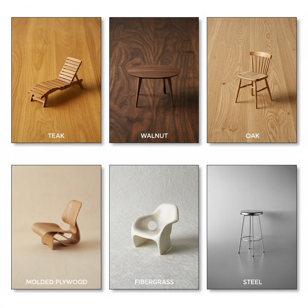 What Is Mid Century Modern 6 Common Materials