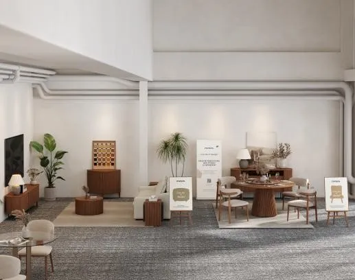 POVISON Showroom in Los Angeles Design Vignettes