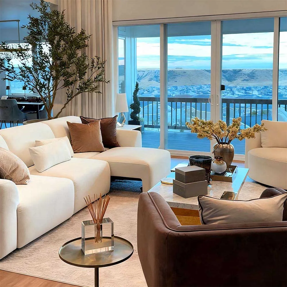 Review POVISON Sofa — Modern Electric Recliner Sofa In Cream Color With Deep-Seat Comfort and Sleek Design