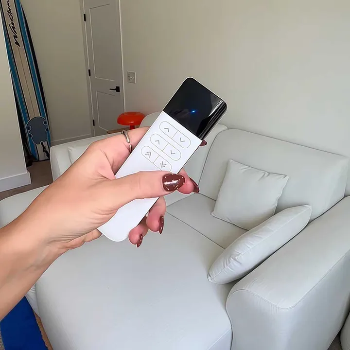 Review POVISON Sofa with a Wireless Remote Control to Adjust the Lounge, Recline, and Sleep Modes