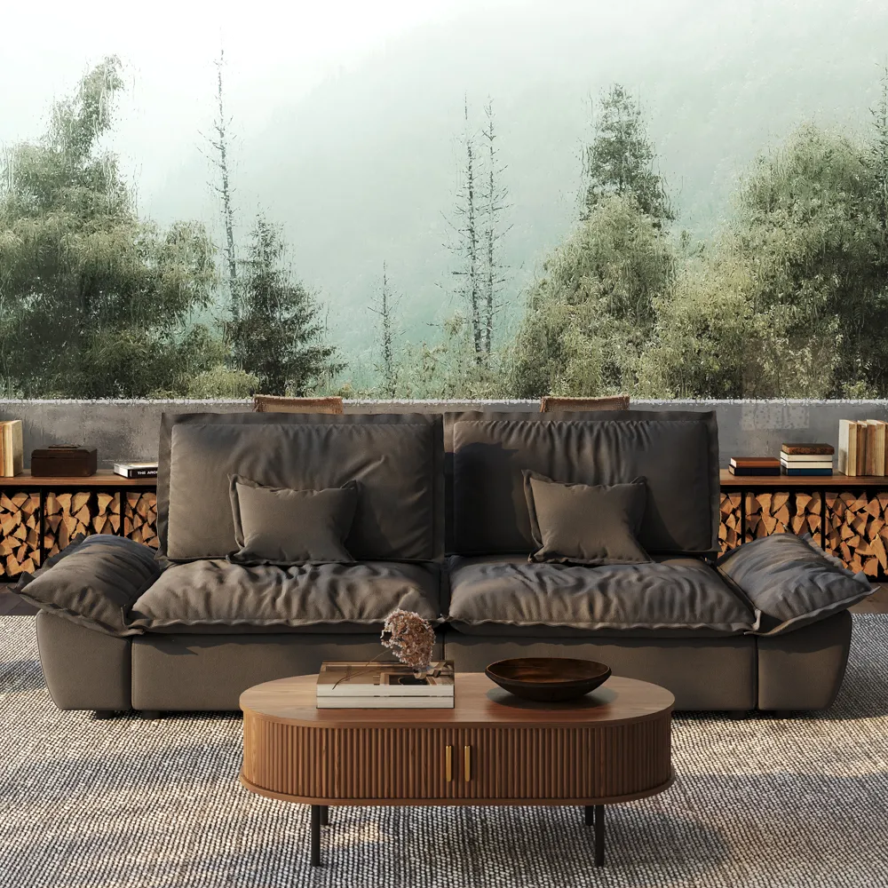 Sofa vs Couch: Top-Rated Recommendations POVISON Deep Sofa Loveseat