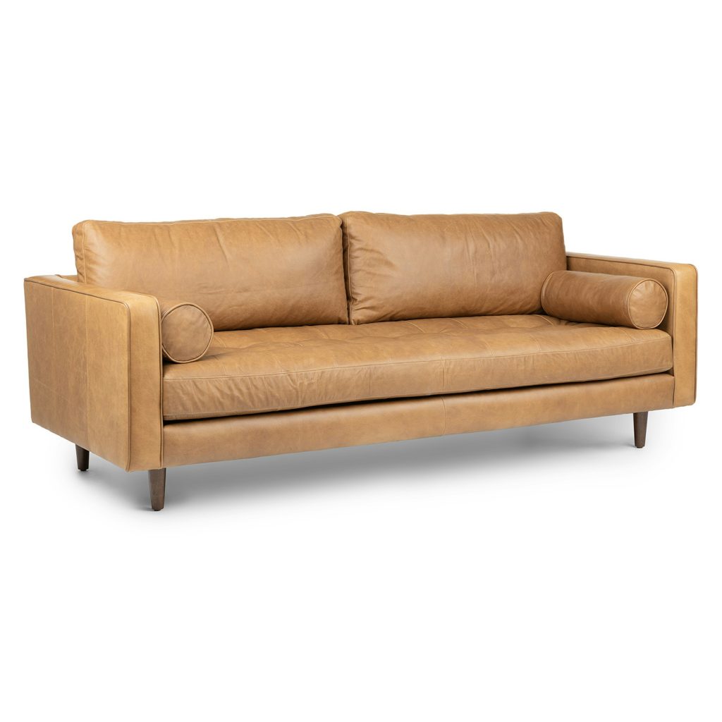 Article Sven Tufted Leather Sofa