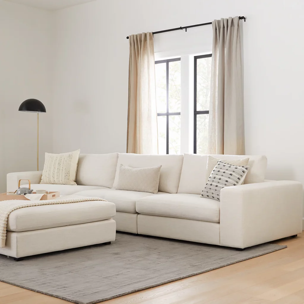 Beta Modular Sofa - Quartz White