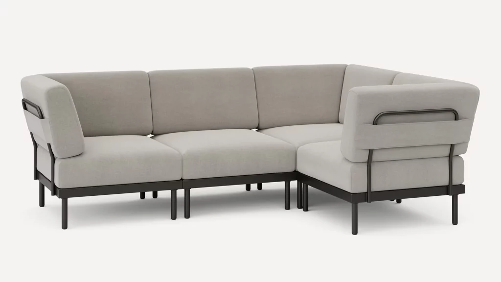 Burrow Relay Outdoor 4-Piece Sectional