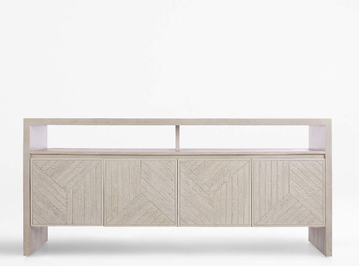 Dunewood 70 Whitewashed Credenza
