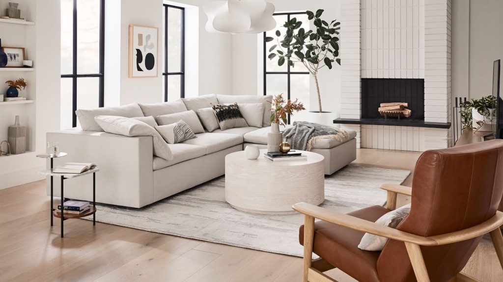 Harmony Modular 3-Piece Ottoman Sectional