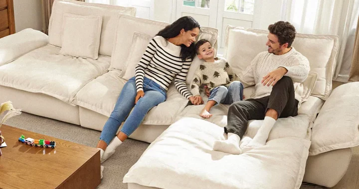 Hudson Pet friendly deep sofa
